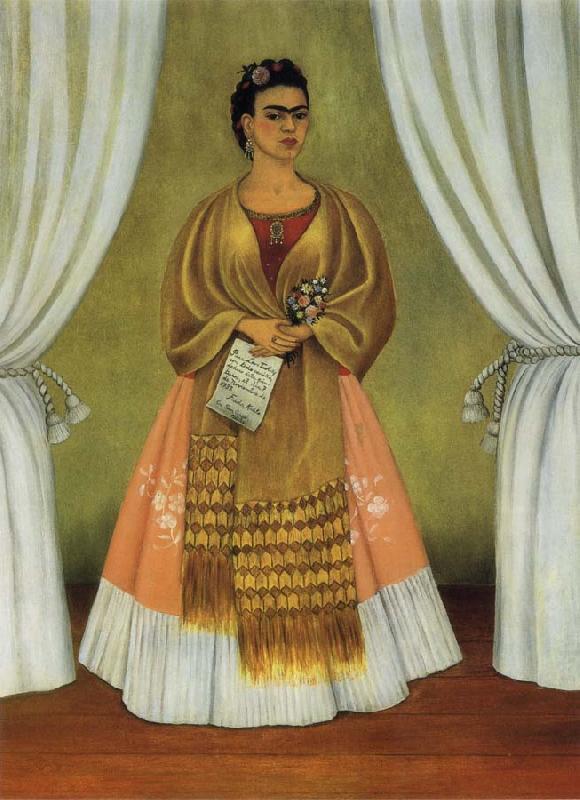 Frida Kahlo Between Cloth